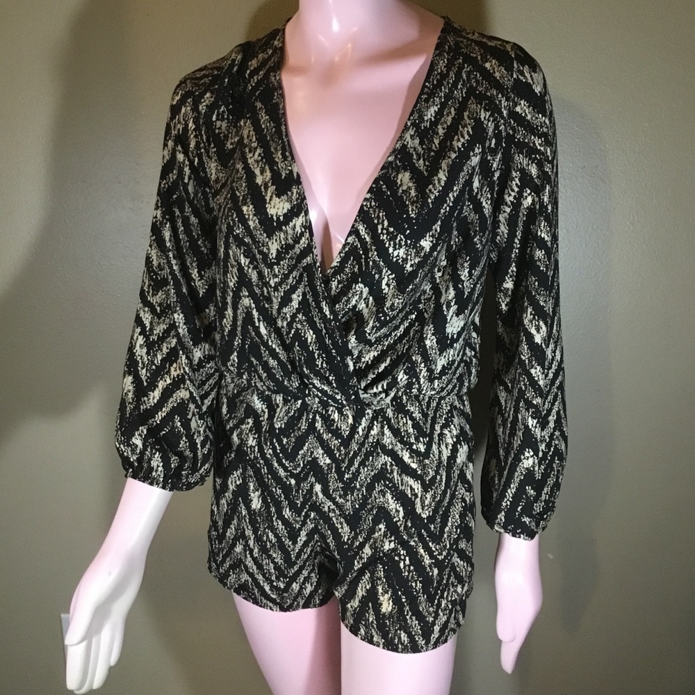 Sexy Low Cut Olivia K Medium Romper